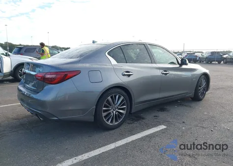 2019 Infiniti Q50 3.0T Luxe from USA, damaged, VIN JN1EV7AP3KM512166